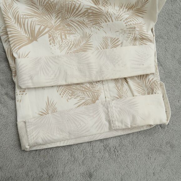 Riders By Lee Capri Pants Women's 18M Floral Mid-Rise Cargo Skimmer 17" Inseam - Picture 12 of 15